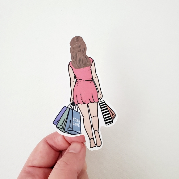 LB039 Custom Poshmark Stickers Handmade Shipping Label Supplies [Price Firm] - Picture 6 of 8